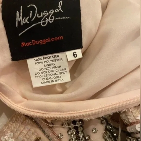NWT Mac Duggal Maxi (ankle length) Size 6 - Picture 7 of 9